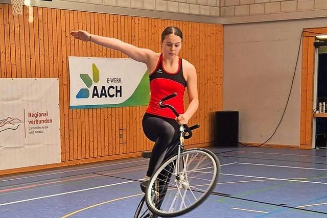 Warum Kunstradfahrerin Caroline Wirth beim Startsignal nun lauter ist