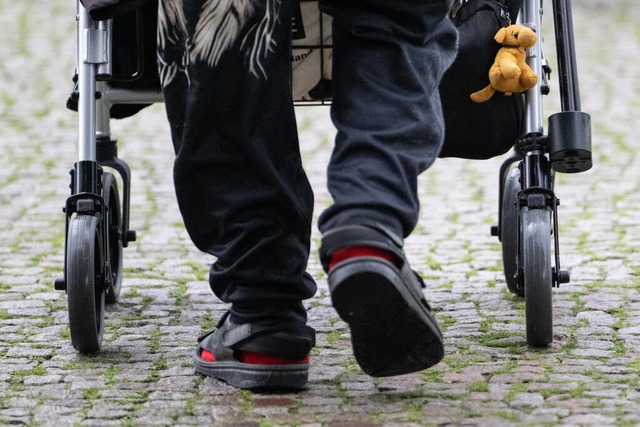 Eine Lahrer Passantin half am Sonntag ...r und die Orientierung verloren hatte. | Foto: Marijan Murat (dpa) Eine Lahrer Passantin half am Sonntag ...r und die Orientierung verloren hatte. | Foto: Marijan Murat (dpa)