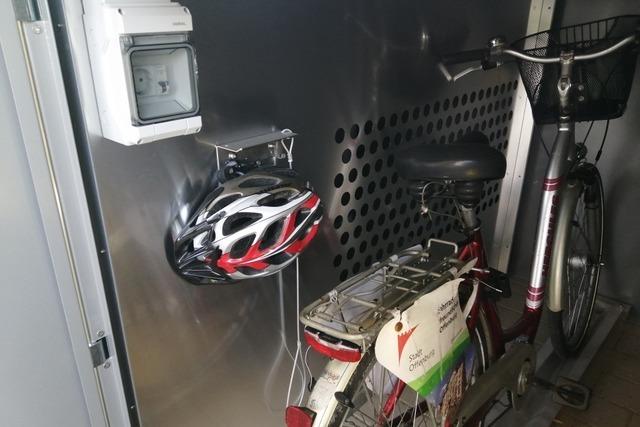 Offenburg hat es mehr mietbare Fahrradboxen und weitere Leihfahrrder