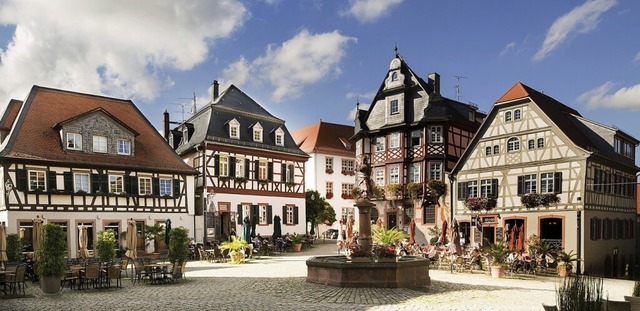 Herzstück Heppenheims: der mittelalterliche Marktplatz | Foto: Deutsches Weininstitut GmbH (DWI) Herzstück Heppenheims: der mittelalterliche Marktplatz | Foto: Deutsches Weininstitut GmbH (DWI)