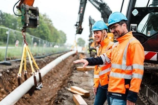 Badenova baut erste H2-Leitung im Sden