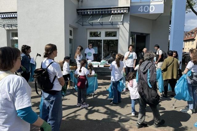 Beim Clean-up-Day haben 90 Friedlinger Mll gesammelt