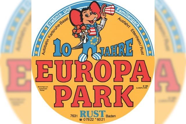 Fotos: Die Autosticker des Europa-Parks im Wandel der Zeit