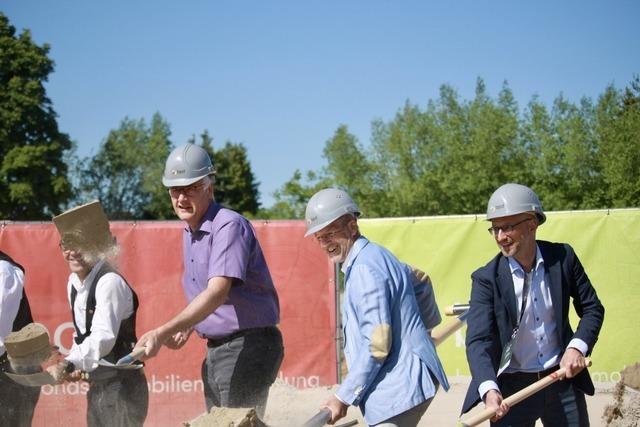 Wohnungsbau in Kirchhofen: Die Arbeiten fr das neue Quartier Rebgarten gehen los