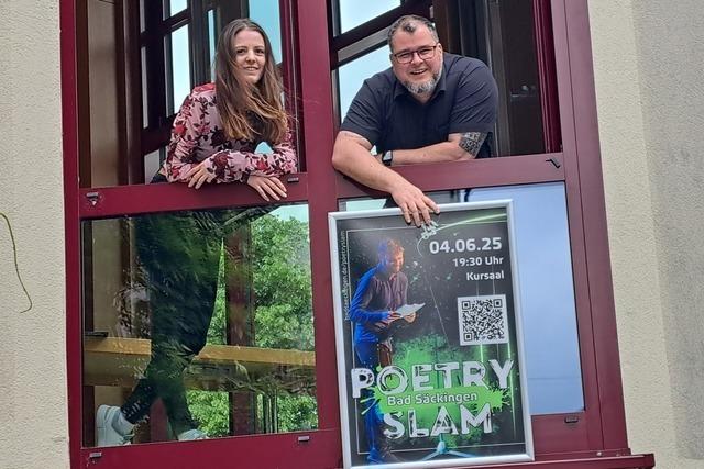 Sechs Poetry-Stars treten im Kursaal in Bad Säckingen gegeneinander an