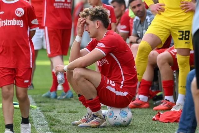 Ambivalent statt ausgelassen – Bahlinger SC feiert Nichtabstieg verhalten