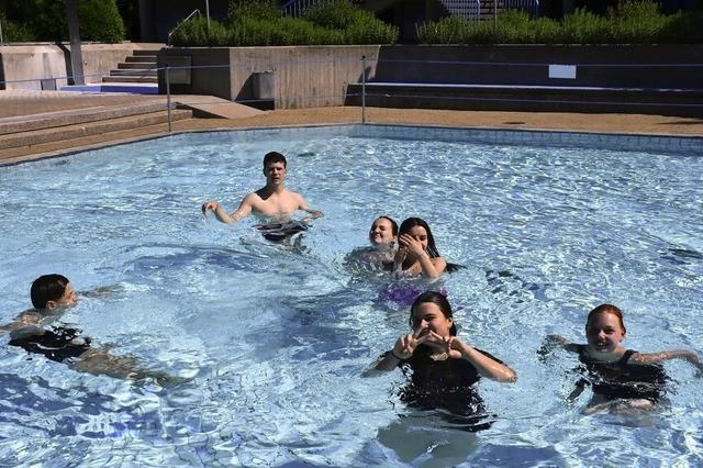 Start der Freibadsaison in Rheinfelden