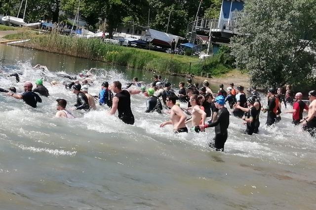Nach 2011 durfte Offenburg am Sonntag wieder einen Triathlon erleben