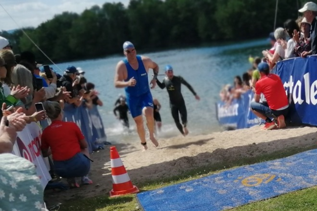 Nach 2011 durfte Offenburg am Sonntag wieder einen Triathlon erleben