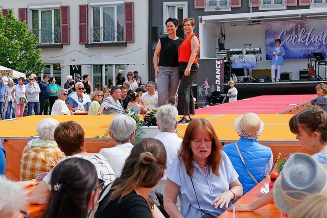 Die Modenschau ist in Breisach ein Klassiker.  | Foto: Dirk Sattelberger
