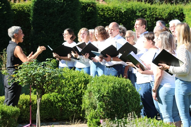 Der Gesangverein Holzen beim Morgenkonzert im vergangenen Jahr | Foto: Katharina Kubon Der Gesangverein Holzen beim Morgenkonzert im vergangenen Jahr | Foto: Katharina Kubon
