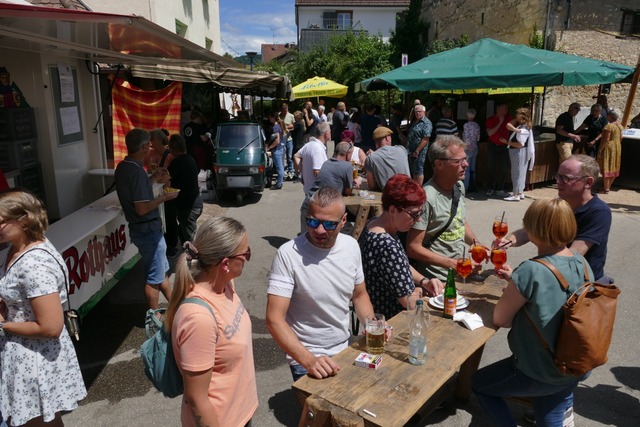 In Binzen startet das Dorffest (Archivbild). | Foto: Ulrich Senf In Binzen startet das Dorffest (Archivbild). | Foto: Ulrich Senf