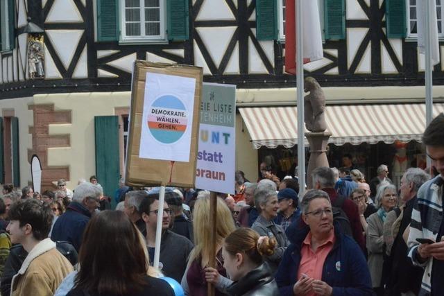 Kundgebung, Dialog und mehr: Das ist das Programm fr die Woche der Demokratie in Ettenheim