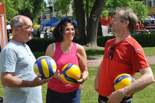 Beim Markttag der Vereine in Umkirch gab es neue Mitgliedsvertrge und Musik