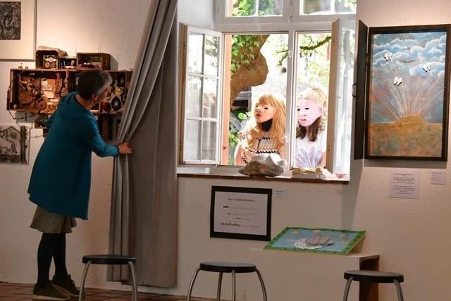 Im Lrracher Dreilndermuseum ging es beim Frhjahrsinklusionstag um die Geschichte des Spinnens
