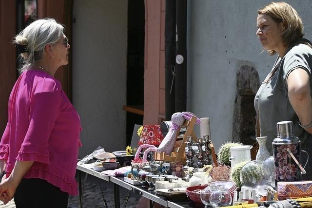 Erster Dorfflohmarkt in Vogtsburg