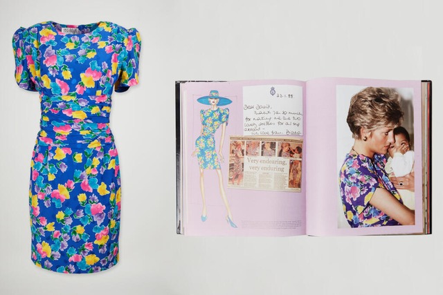 Ein Blumenkleid aus dem Jahr 1988  | Foto: Julien's Auction/Undatiertes Han (dpa)