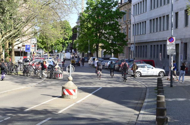Der Unfall ereignete sich an der Rempartstraße (Archivfoto). | Foto: Ingo Schneider Der Unfall ereignete sich an der Rempartstraße (Archivfoto). | Foto: Ingo Schneider