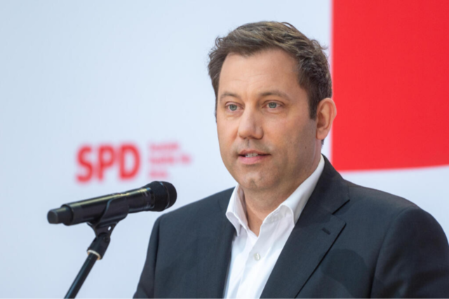 Finanzminister Lars Klingbeil: 