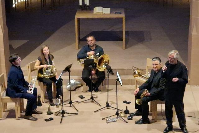 Blechblser in Bestform: Stockholm Chamber Brass in der Bahlinger Bergkirche