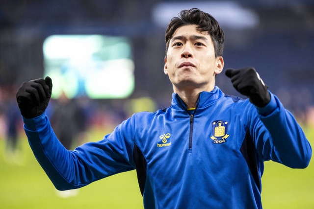 Yuito Suzuki beim dänischen Bröndby IF. | Foto: IMAGO/Gonzales Photo/Teis Markfoged Yuito Suzuki beim dänischen Bröndby IF. | Foto: IMAGO/Gonzales Photo/Teis Markfoged
