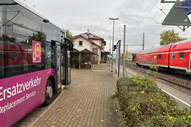 Schienersatzverkehr auf der Hochrheinbahn: Zweiwchiger Test fr 2026 war erfolgreich