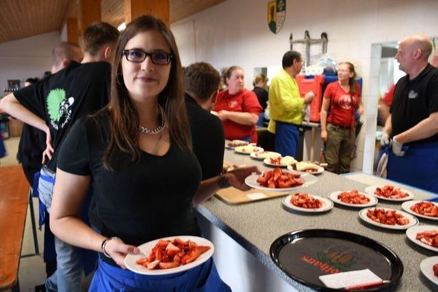 Spargel- und Erdbeerfest in Wyhlen  ist  ein  Hhepunkten im gesellschaftlichen Geschehen