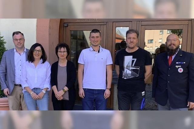 Ehrung fr lebensrettende Spenden