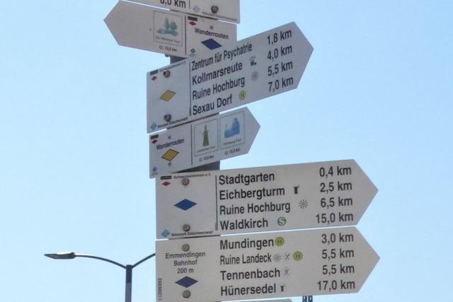 Eine Wanderung – fnf Ortsteile: Schwarzwaldverein Emmendingen begleitet Jubilumswanderung