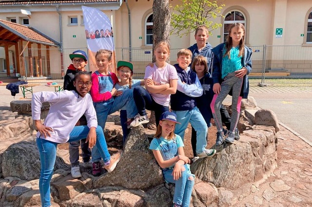 Das Streitschlichter-Team an der Sommerberg-Schule in Lenzkirch. | Foto: Ursula Harder Das Streitschlichter-Team an der Sommerberg-Schule in Lenzkirch. | Foto: Ursula Harder