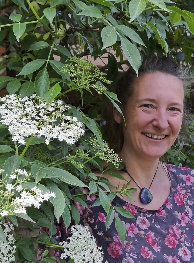 Gärtnerin Katharina Korinthenberg aus Simonswald | Foto: Katja Russhardt Gärtnerin Katharina Korinthenberg aus Simonswald | Foto: Katja Russhardt