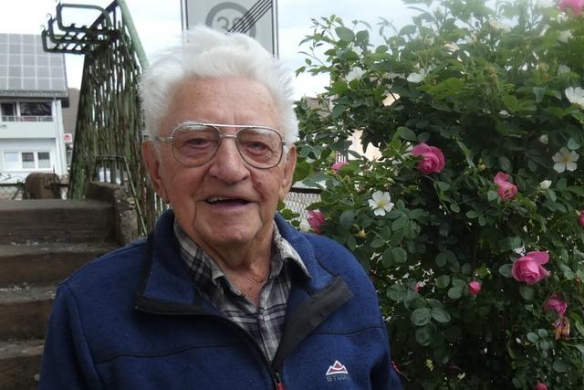 Der Dorflteste in Neuried-Dundenheim wird 95 Jahre alt