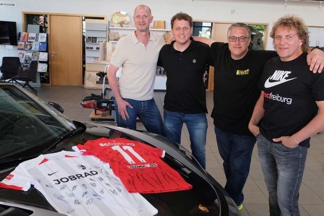 Der SC Freiburg spielt am 11. Juli im Oberschopfheimer Aubergstadion gegen den SV Sandhausen