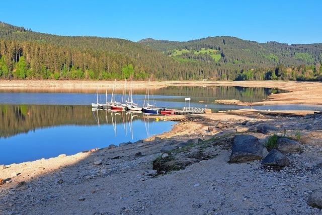 Fragen zu Niedrigwasser im Schluchsee