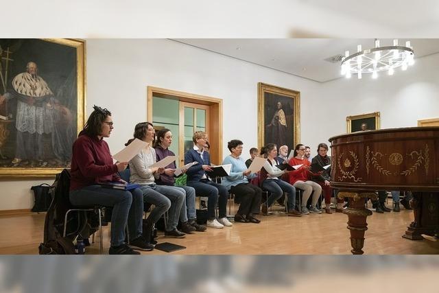 Die Chre der Freiburger Dommusik gestalten im Freiburger Mnster das diesjhrige Konzert der Reihe „Chorraum Mnster“