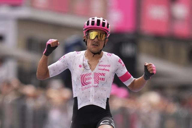 Etappensieg fr Carapaz beim Giro