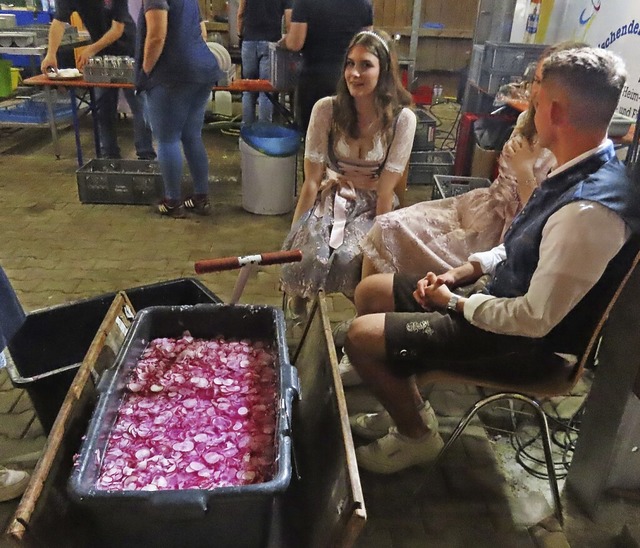 Das namensgebende Gemüse darf beim Rettichfest nicht fehlen. | Foto: Gerd Leutenecker Das namensgebende Gemüse darf beim Rettichfest nicht fehlen. | Foto: Gerd Leutenecker