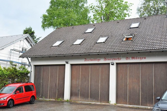 Das Feuerwehrhaus von St. Märgen wird aufwendig erweitert und saniert. | Foto: Thomas Biniossek Das Feuerwehrhaus von St. Märgen wird aufwendig erweitert und saniert. | Foto: Thomas Biniossek