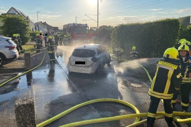 Nach Fahrzeugbrand: Jetzt meldet sich die Autobesitzerin