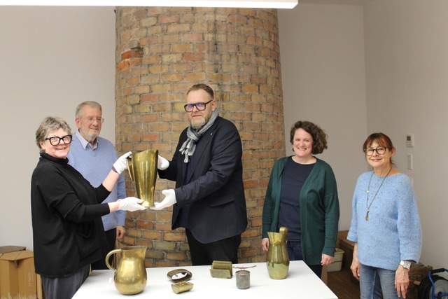 Eine bedeutende Fockensammlung für das...is Hurst, Schriftführerin des Vereins. | Foto: Stadt Lahr Eine bedeutende Fockensammlung für das...is Hurst, Schriftführerin des Vereins. | Foto: Stadt Lahr