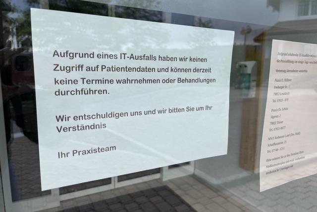 Nach IT-Umstellung: Weiter keine Arzttermine in Schluchsee mglich