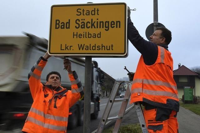 Wovon der "Bad"-Titel der Stadt Bad Sckingen abhngt