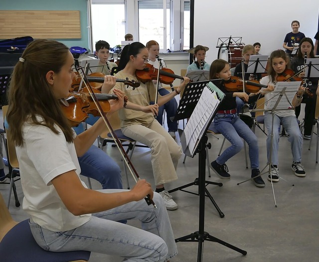 Das Orchester der Musikschule Bad Säck...el in Bonndorf sehr gut abgeschnitten. | Foto: Michael Gottstein Das Orchester der Musikschule Bad Säck...el in Bonndorf sehr gut abgeschnitten. | Foto: Michael Gottstein