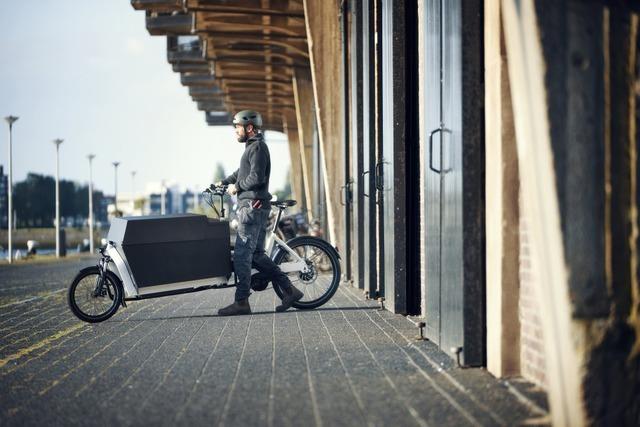 Bei Schallstadt-Leutersberg strzte eine 35-Jhrige mit einem E-Lastenfahrrad und verletzte sich