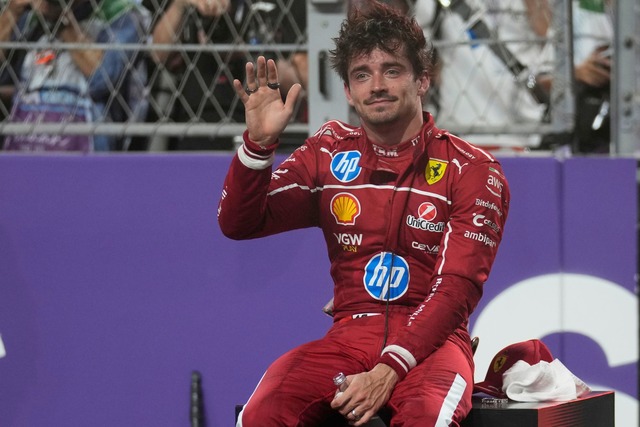 In diesem Jahr konnte Leclerc noch nicht gewinnen.  | Foto: Altaf Qadri/AP/dpa
