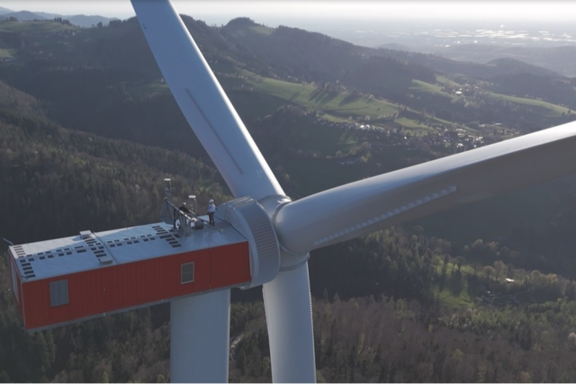 Anwohner klagen ber Lrm von den neuen Windrdern am Freiburger Taubenkopf