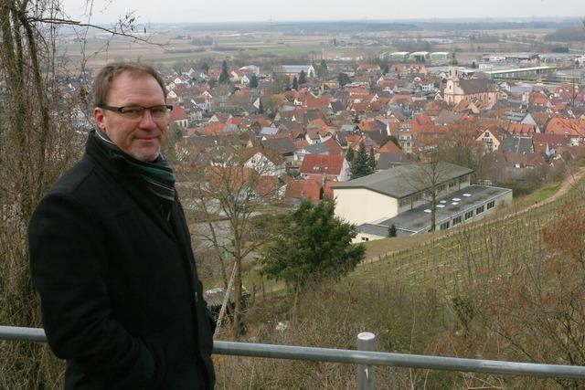 "Wissen, wo man anpacken muss" - Riegels Brgermeister Daniel Kietz blickt auf sein Amt