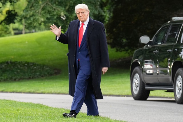 Trump droht der EU mit Zöllen. | Foto: Jacquelyn Martin/AP/dpa Trump droht der EU mit Zöllen. | Foto: Jacquelyn Martin/AP/dpa