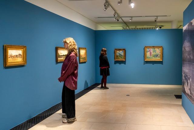 Kleine Formate, groe Landschaft: Impressionistische Meisterwerke im Freiburger Augustinermuseum