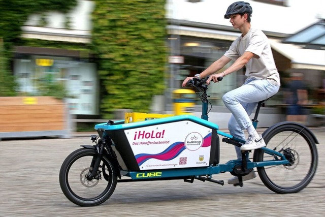 Lastenräder eignen sich auch für den gewerblichen Bereich. | Foto: Ministerium für Verkehr BW (Initiative RadKULTUR) Lastenräder eignen sich auch für den gewerblichen Bereich. | Foto: Ministerium für Verkehr BW (Initiative RadKULTUR)
